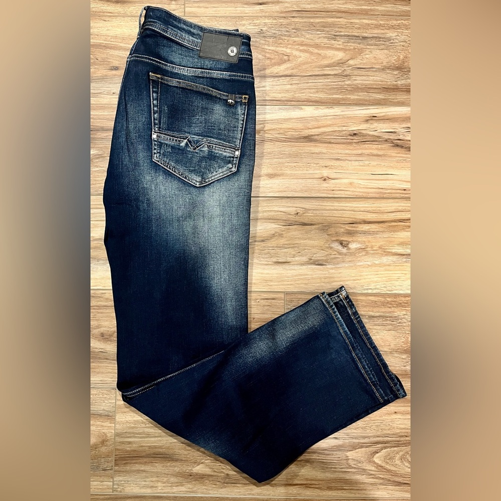 Buffalo David Bitton stretchy blue jeans
